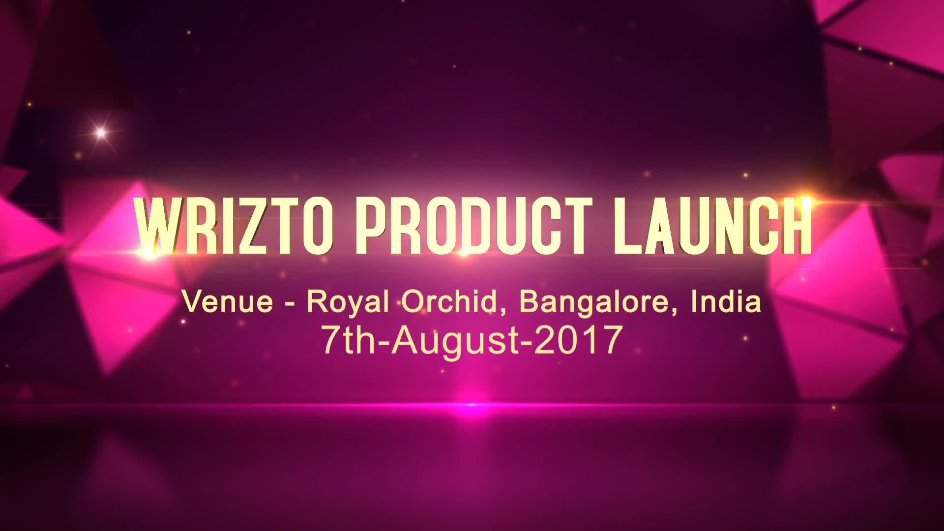 WRIZTO PRODUCT LAUNCH